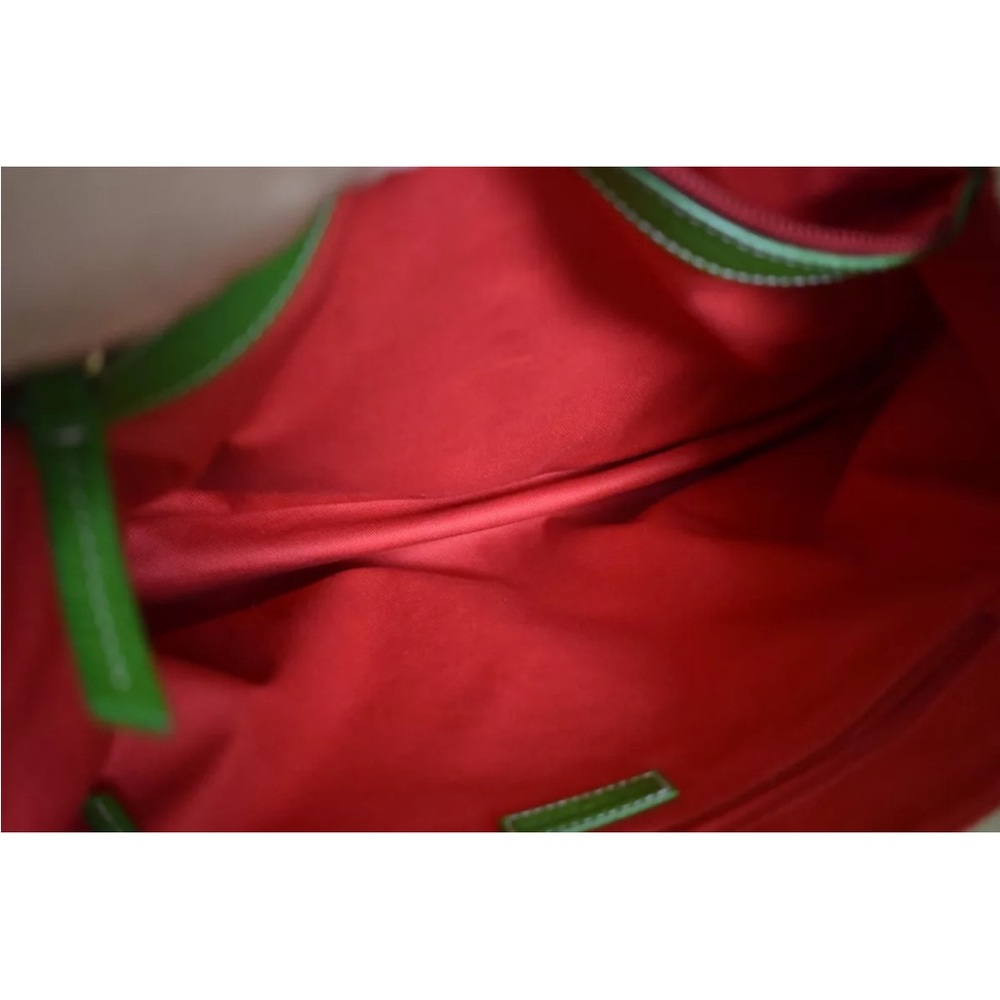 Dooney & Bourke 1975 LN26C Green Handbag Tote Purse - Picture 7 of 9